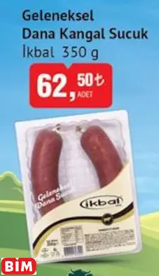 İKBAL GELENEKSEL DANA KANGAL SUCUK İKBAL GELENEKSEL DANA KANGAL SUCUK